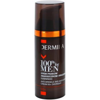 Dermika 100% for Men Crema impotriva ridurilor profunde. 50+ - imagine 2